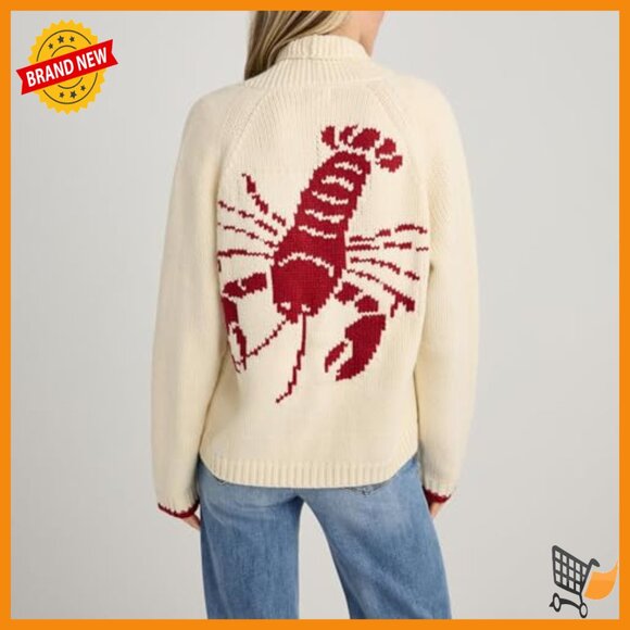 Long Sleeve Cardigan Sweater Loose Fit V-Neck Button Down Knit - Picture 2 of 5